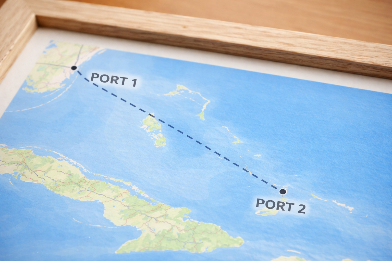 Personalised Cruise Map
