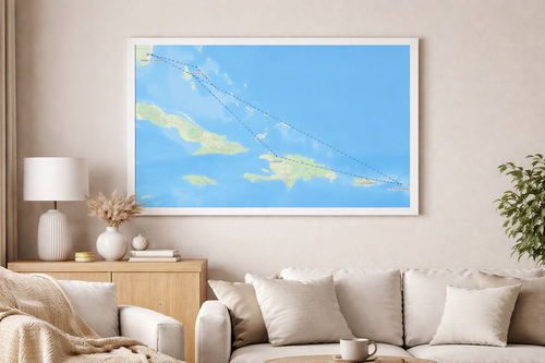 Personalised Cruise Map